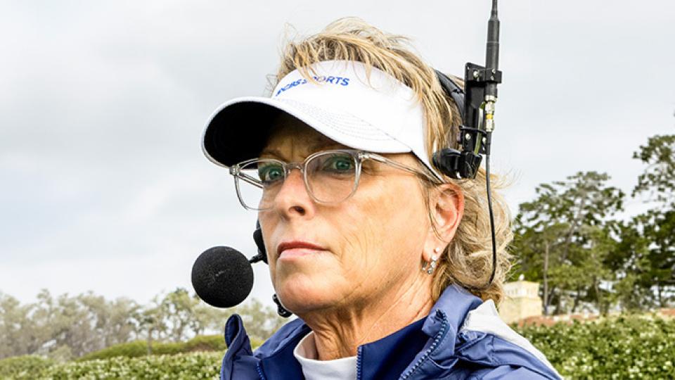 CBS Sports’ On-Course Reporter Dottie Pepper